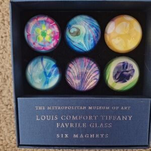Louis Comfort Tiffany Glass Magnets MMA